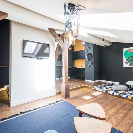 Wegierska Luxury Loft Wawelofts Leilighet Krasków Eksteriør bilde