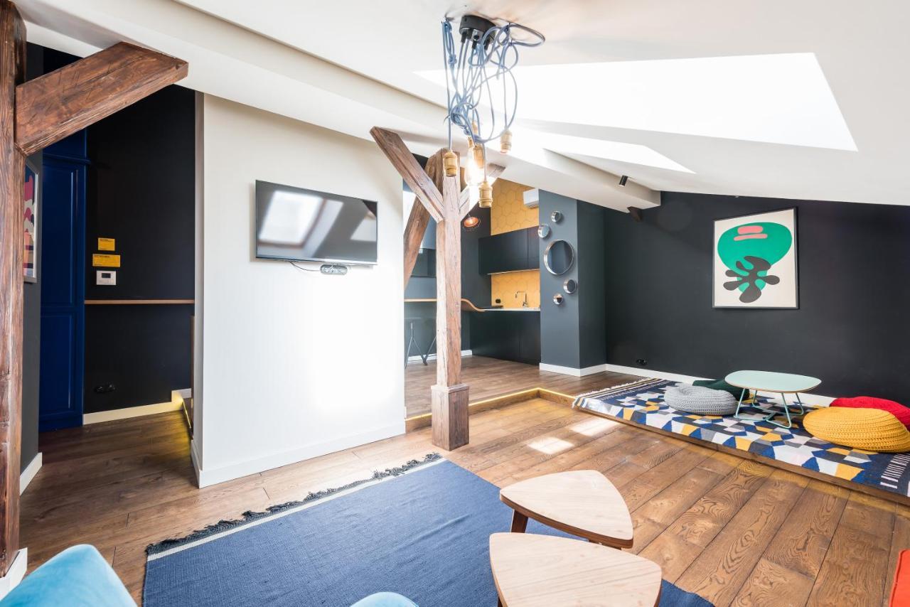 Wegierska Luxury Loft Wawelofts Leilighet Krasków Eksteriør bilde