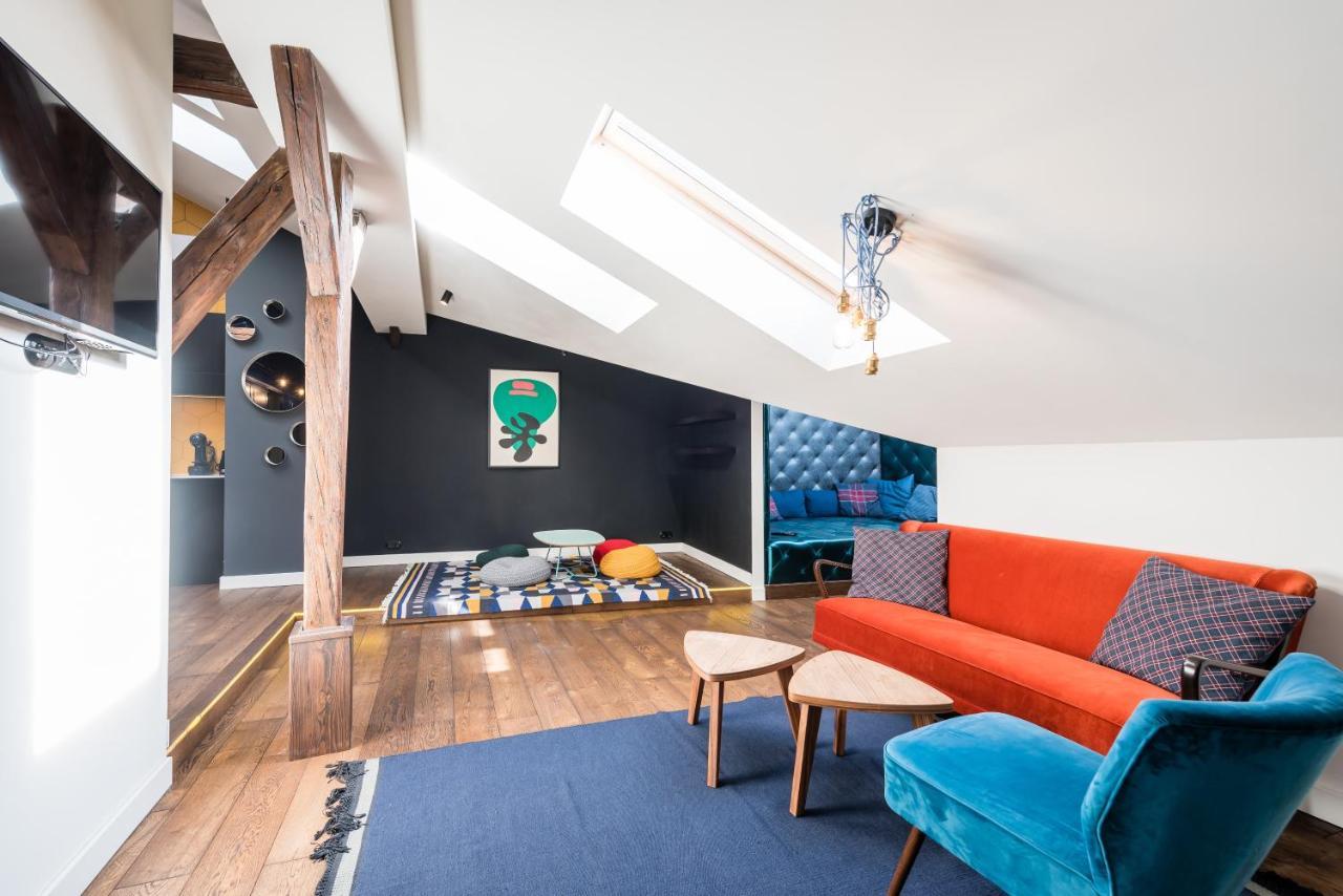 Wegierska Luxury Loft Wawelofts Leilighet Krasków Eksteriør bilde
